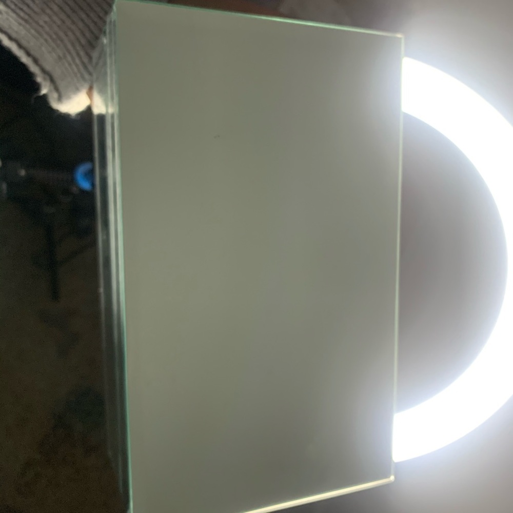 GLASS JEWELRY BOX